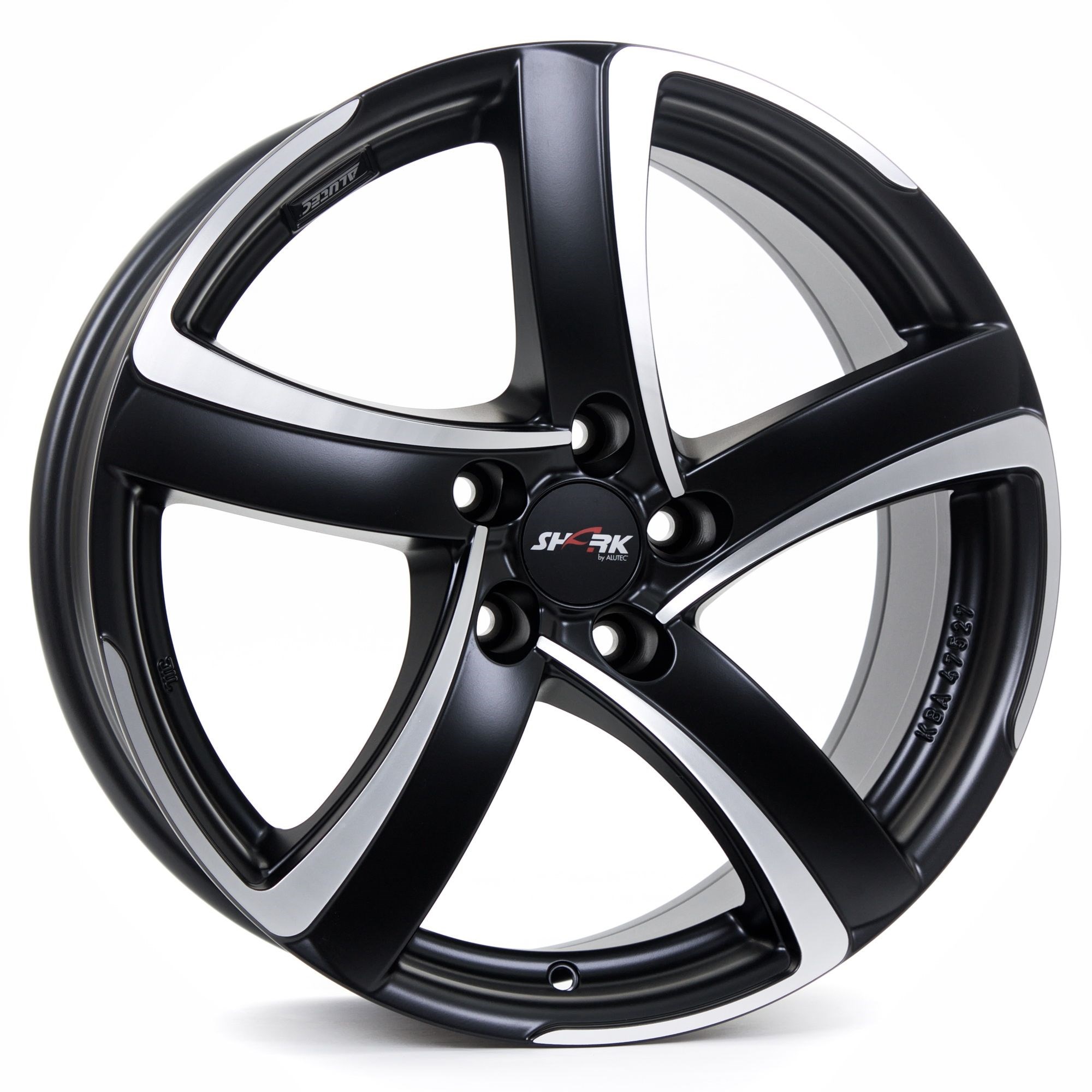 ALUTEC SHARK ZWART GEPOLIJST 4059771012862